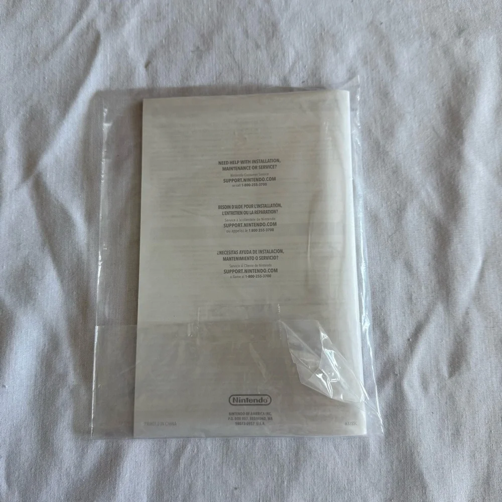Nintendo Wii Fit Plus With Balance Board Manual No Box Unused Sealed Game
